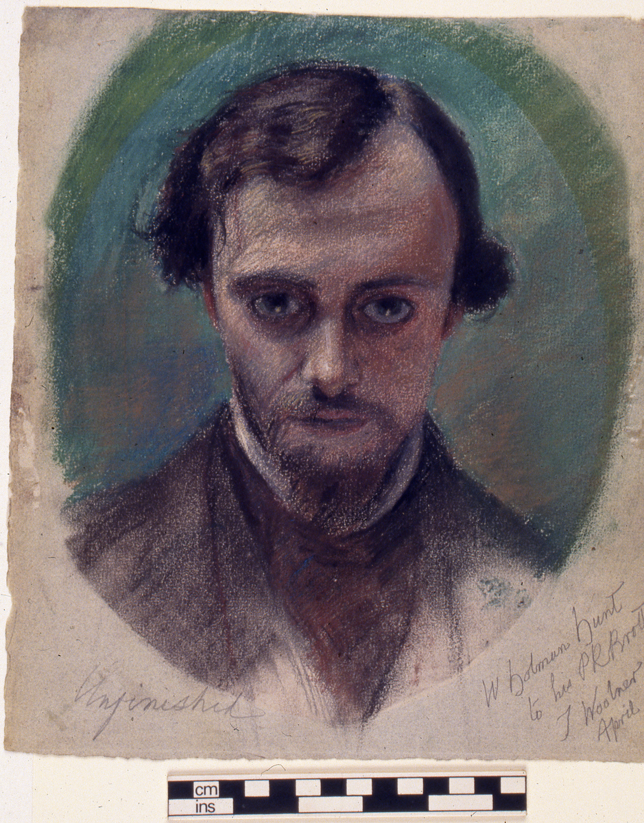 Portrait of Dante Gabriel Rossetti (1828-1882)